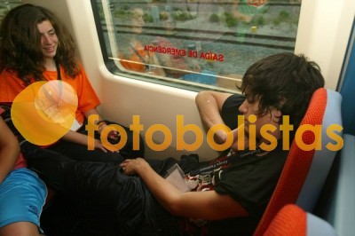 Regresso a casa de comboio