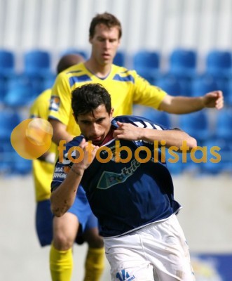 Ludovic festeja o golo