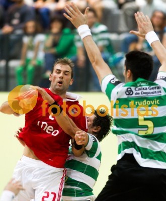 Campeonato Nacional de Andebol 2012-2013 PO01 Sporting CP-SL Ben